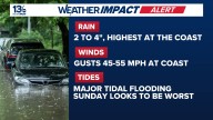 Potential coastal storm may bring rain, wind and flooding this weekend