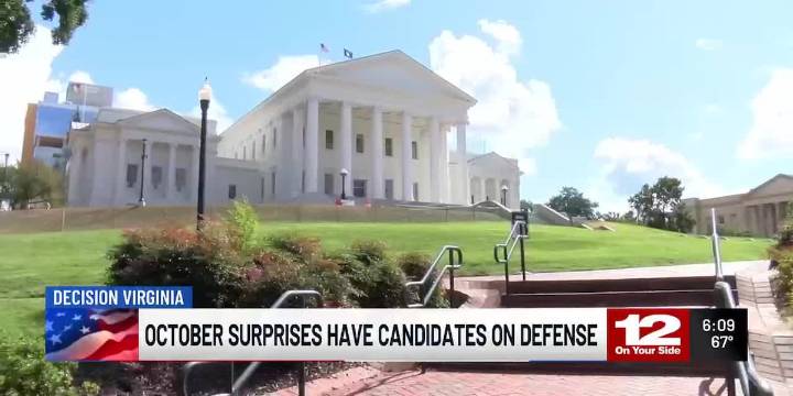 October surprises have candidates on defense