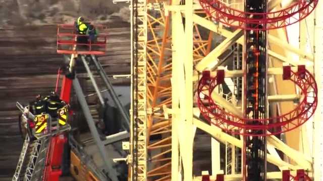 Closed coaster catches fire at Universal Studios in Florida