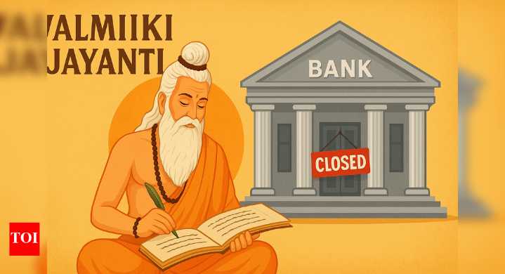 Bank holiday today: Are banks closed on Valmiki Jayanti? Check state