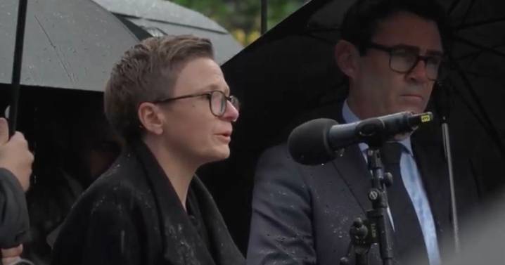Emotional Bev Craig and Andy Burnham speeches call synagogue attack ‘an attack on all of us’