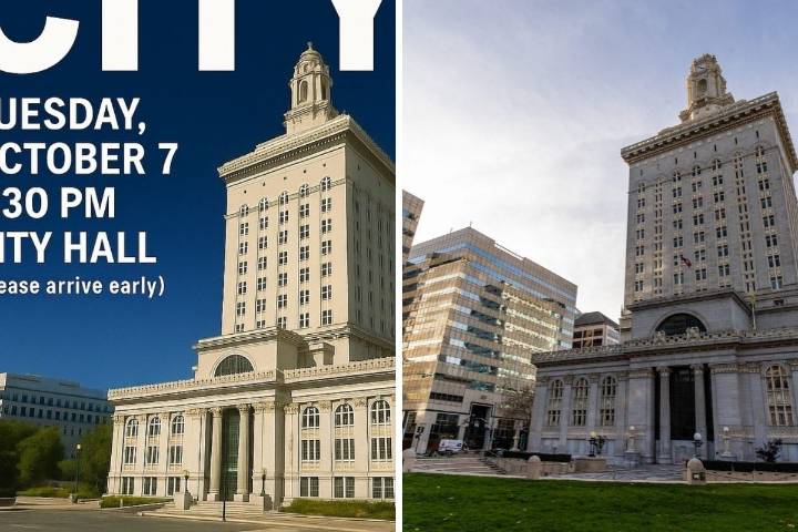 An AI image of Oakland City Hall is missing some stuff…can you spot it?