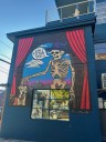 West Seattle Blog… | WEST SEATTLE HALLOWEEN: Desmond Hansen’s newest mural fits the season