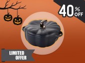 Staub's viral pumpkin baking dish is 40% off for Prime Big Deal Days