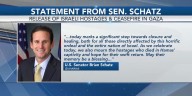 Sen. Brian Schatz reacts to release of Israeli hostages, ceasefire in Gaza
