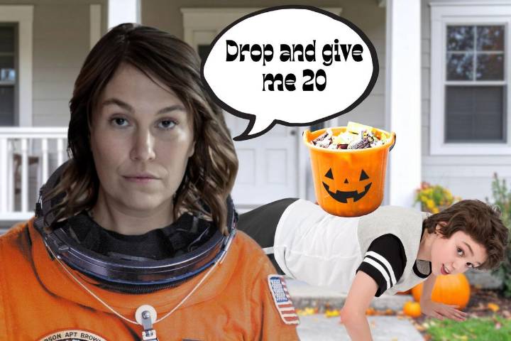 The Halloween Rule Kelly Made for Older Trick
