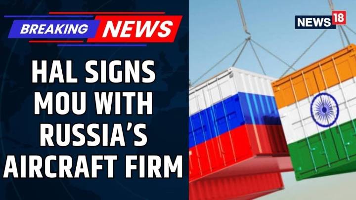 India-Russia Trade:HAL Signs MoU With Russia To Produce SJ-100 Civilian Commuter Aircraft In India