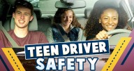 National Teen Driver Safety Week reminding teens to be safe on the road