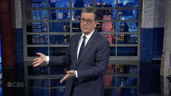 Stephen Colbert rips into Trump going Hulk Smash on the White House