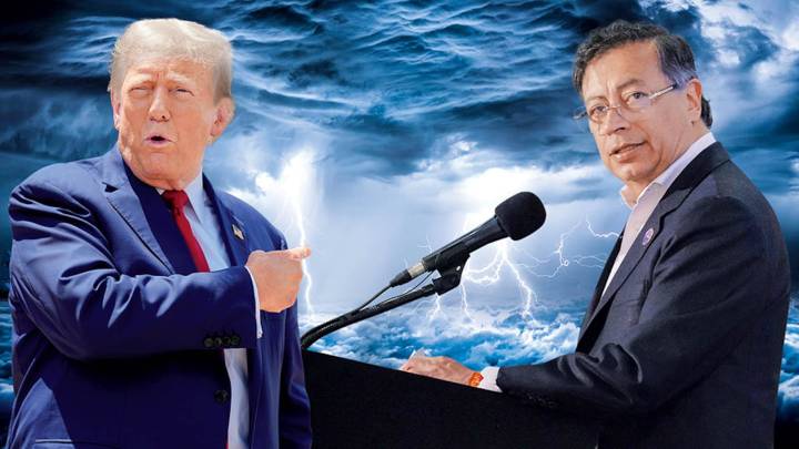 Donald Trump se despacha del todo contra Petro: “Colombia está fuera de control. Tienen al peor presidente ... Es un lunático”