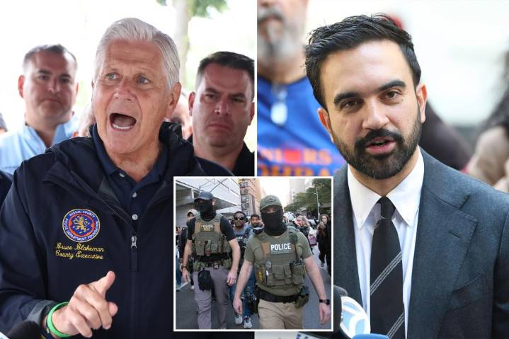 Exclusive | Nassau Exec Bruce Blakeman pledges to hire more cops, boost ICE deal if Zohran Mamdani wins in NYC