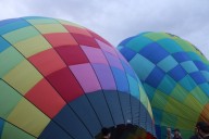 PHOTOS: Cloudy static display on day 8 of Balloon Fiesta
