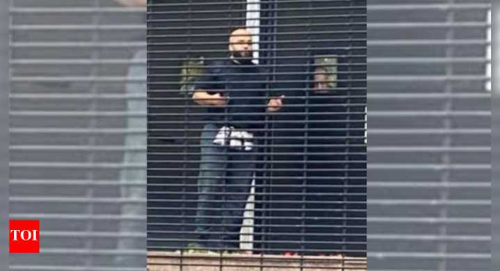 Manchester synagogue attack: 'Get back, he has a bomb' - Video shows cops corner and neutralise suspect; 2 dead