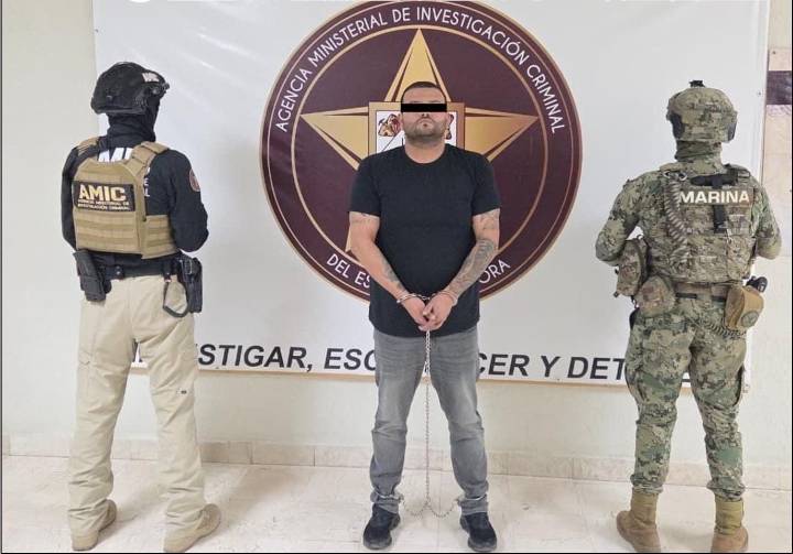 Detienen en Sonora a Tomate, presunto integrante de Los Gigios