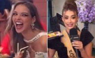 Miss Ecuador presume chocolate de su país en Miss Grand International 2025, pero peruana Flavia López la interrumpe y afirma: "El cacao es peruano"