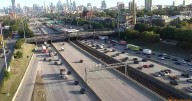 Driver reported dead after object crashes through windshield early Monday