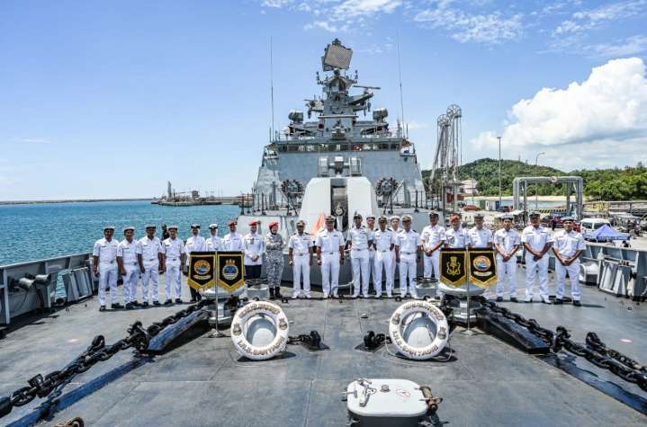 INS Sahyadri Arrives At Malaysia’s Kemaman Port, Set To Enhance Bilateral Engagement