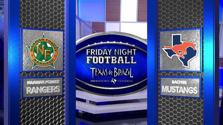 Playoff positioning at stake as Naaman Forest, Sachse battle on Friday Night Football on WFAA+