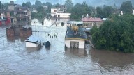 Lluvias desbordan el río Cazones e inundan calles de Poza Rica; hay más municipios afectados