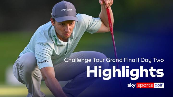Golf: Challenge Tour Grand Final 