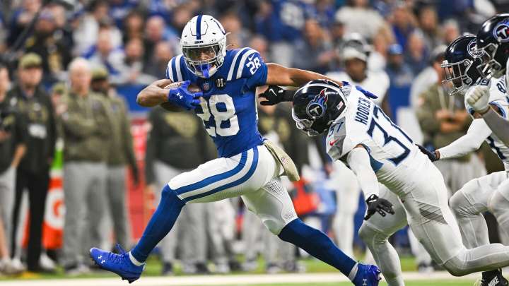 Jonathan Taylor's third touchdown gives Colts 38