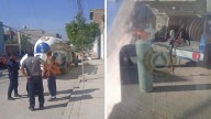 Sorprenden a repartidores de gas llenando un tanque directo de la pipa