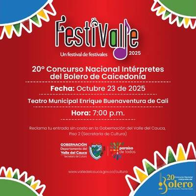 Este jueves Festivalle trae el Concurso Nacional de Intérpretes