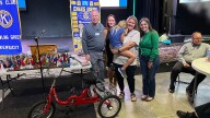Kiwanis Club gifts AmTryke to young Kentuckian