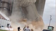 Grain bin elevator collapses in Illinois