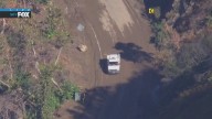 Mudslide closes Topanga Canyon Boulevard in Santa Monica Mountains