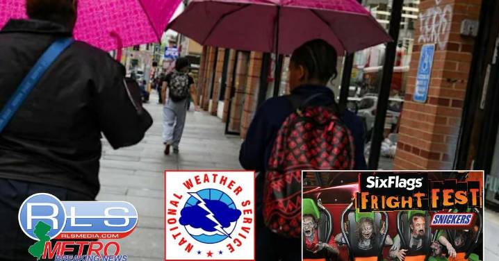 Rainy Start, Brighter Finish: Showers Clear Out of Newark Monday Morning