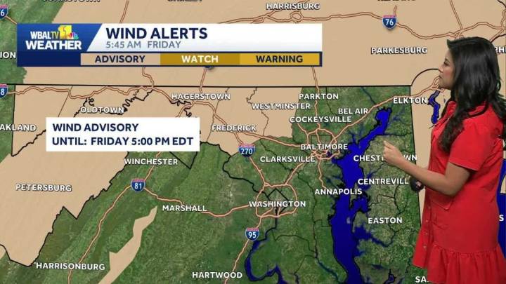 Halloween forecast in Baltimore: It’s going to get windy