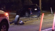 Man charged after crashing vehicle into firetruck: police