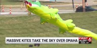Giant kites fill Omaha sky at inaugural Heartwood Preserve festival