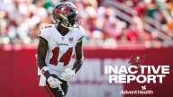 49ers-Bucs Inactives | Bucs' Offense Without Evans, Godwin, Irving