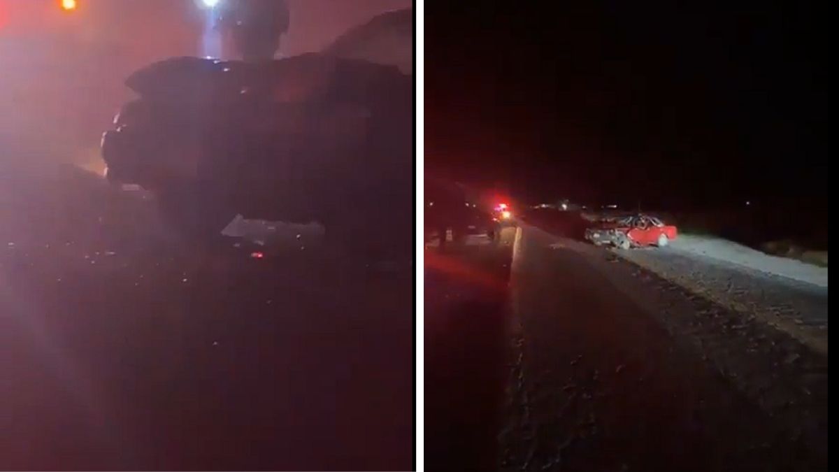 Video | Periodista cubría un accidente y descubrió que las víctimas eran sus familiares - Canal 1