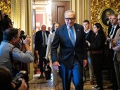 Trump threatens job cuts if shutdown doesn’t end Monday