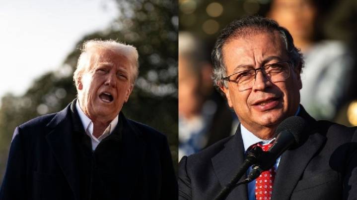 Trump llama a Petro «líder del narcotráfico» y anuncia fin de ayuda financiera a Colombia