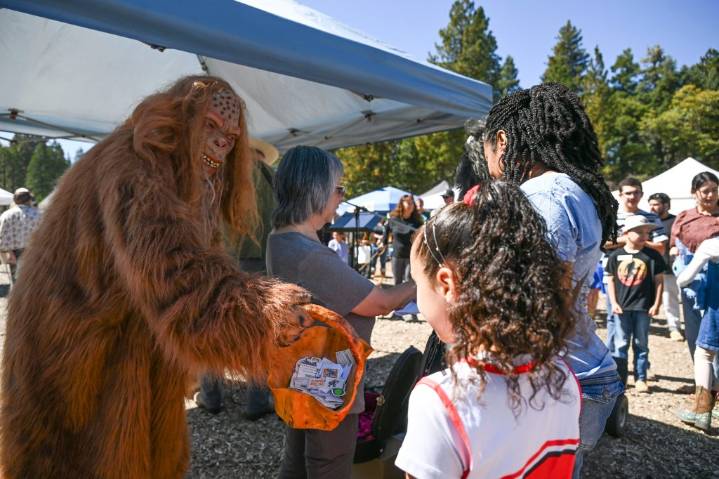 Bigfoot seen in Running Springs — at his own festival
