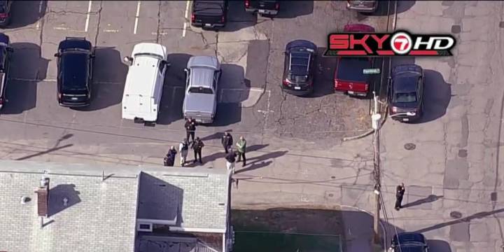 Police searching for suspect after person shot in Quincy
