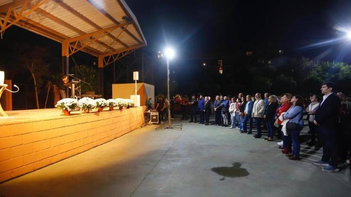 Rinden homenaje en Albal a las víctimas de la dana
