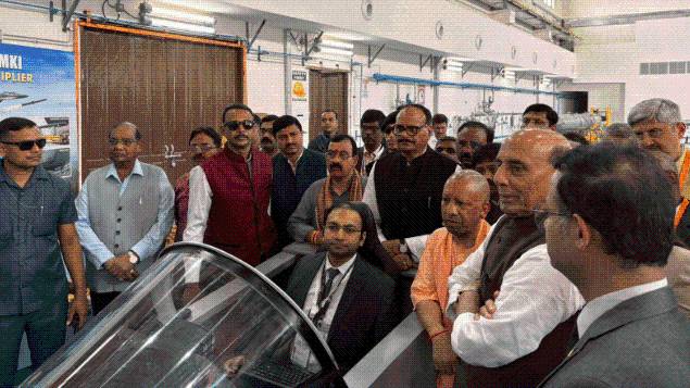 Rajnath Singh witnesses BrahMos virtual strike, flags off 1st batch of made