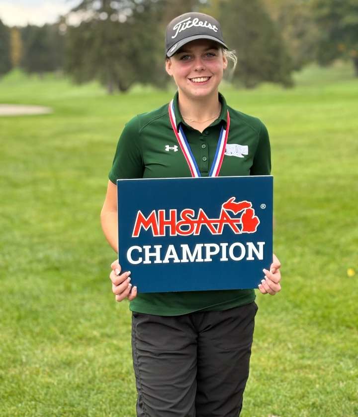 Muskegon-area girls golf highlights: Sophia McCollum crowned D2 state champion