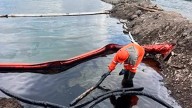 Derrame en Xicotepec: Pemex recupera combustible en el río San Marcos tras lluvias