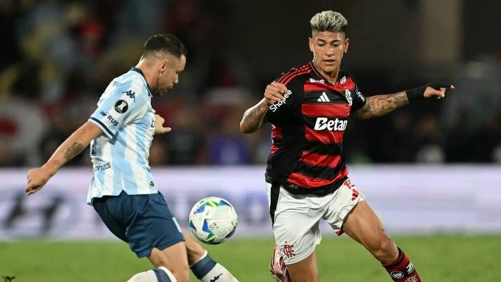 Vea el gol de Jorge Carrascal HOY, en el Flamengo vs. Racing, por la Copa Libertadores