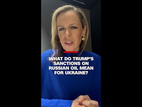 What do Trump's sanctions on Russian oil mean for Ukraine?