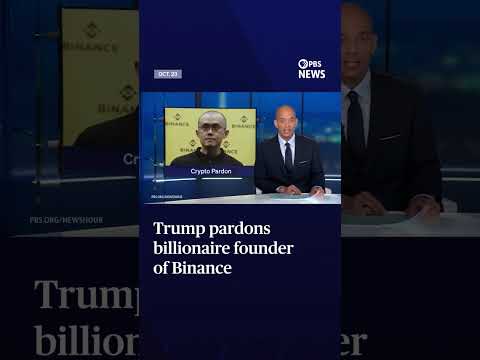 Trump pardons billionaire founder of Binance