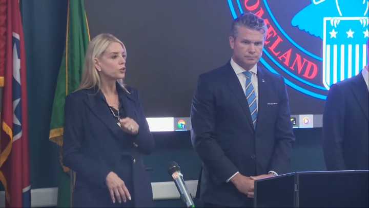Bondi and Hegseth rally federal agents and troops in Memphis as part of crime task force 