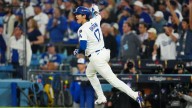 Dodgers' Shohei Ohtani sets World Series record in walk