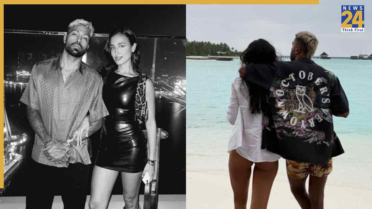 Did Hardik Pandya make his relationship with Mahieka Sharma OFFICIAL? Cozy beach photo on Instagram sparks buzz!